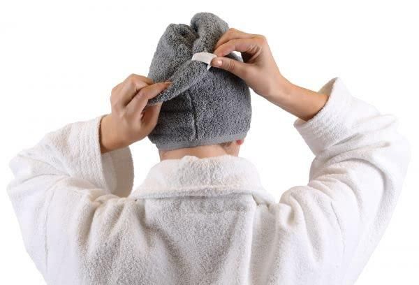 Cotton Hair Towel Wrap