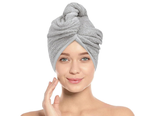 Cotton Hair Towel Wrap